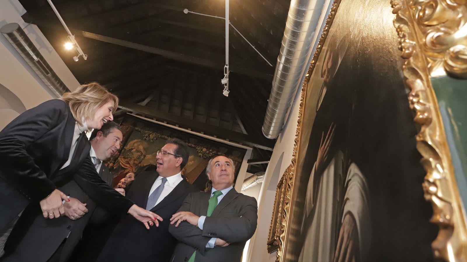 Imágenes de la inauguración de la exposición 'El Barroco en la Colección Cajasol'