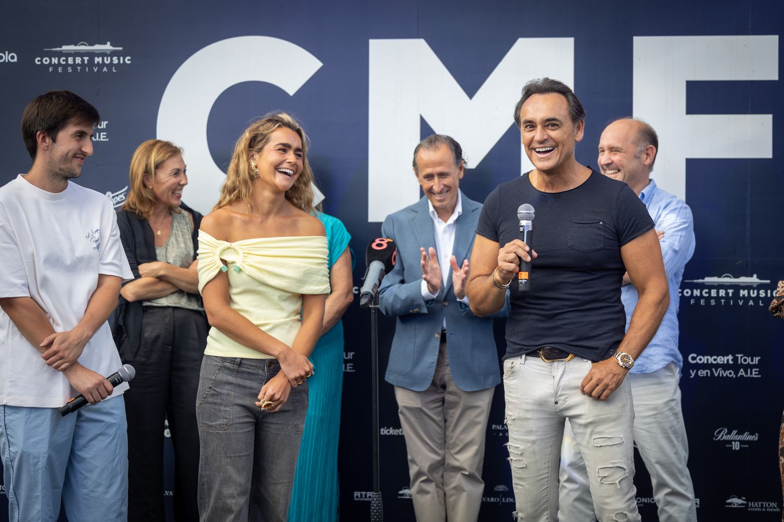 Imágenes de la inauguración del Concert Music Festival 2024 en Chiclana