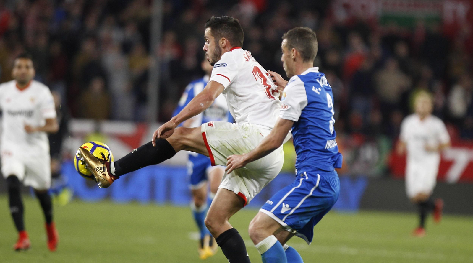 Las imágenes del Sevilla-Deportivo de la Coruña