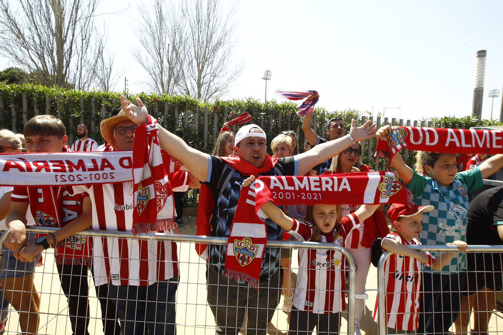 Imágenes del partido U.D. Almería-S.D. Amorebieta