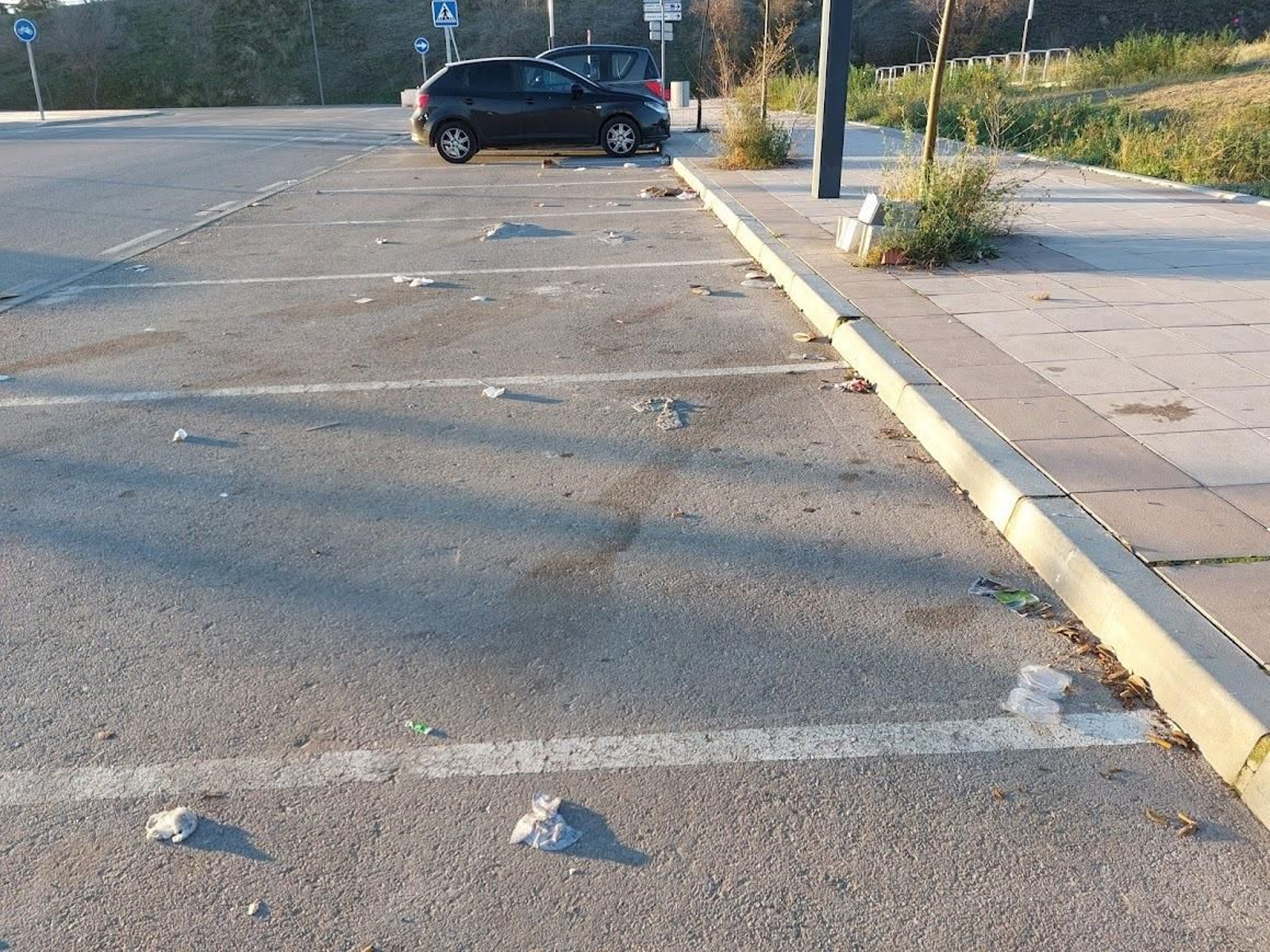 Inmediaciones del Jaén Plaza.