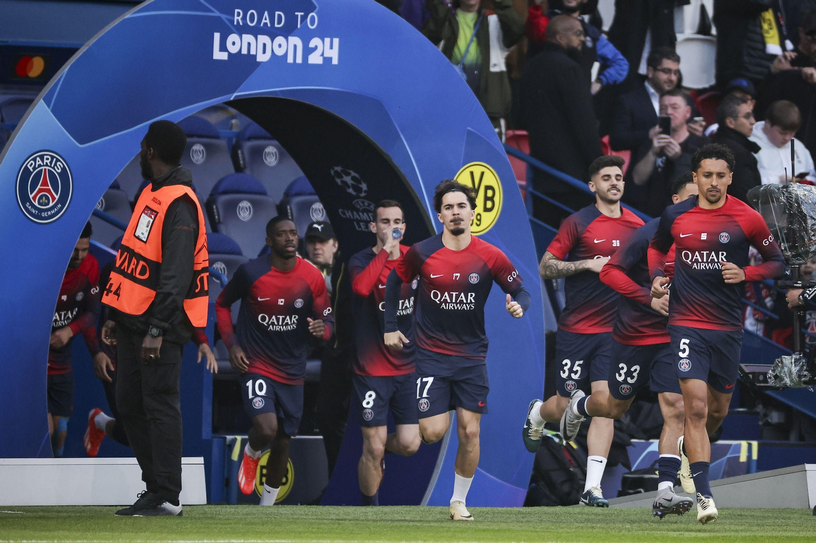 Las fotos del PSG - Borussia Dortmund