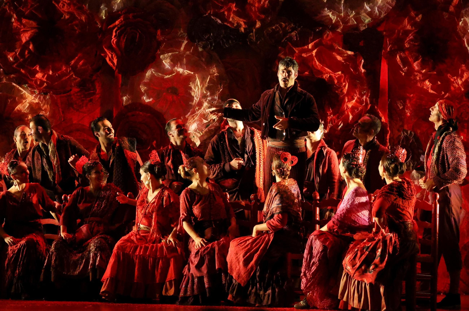 El ensayo general de 'El gitano por amor' en Málaga, en fotos