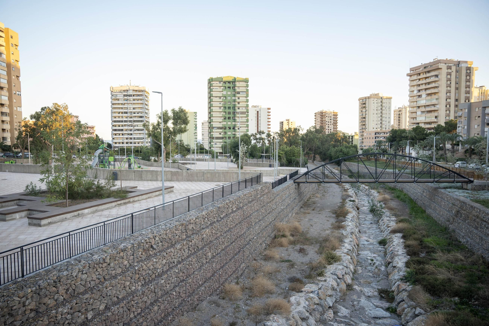 Las imágenes de la inauguración de la primera fase de la adecuación de la Rambla San Antonio de Aguadulce
