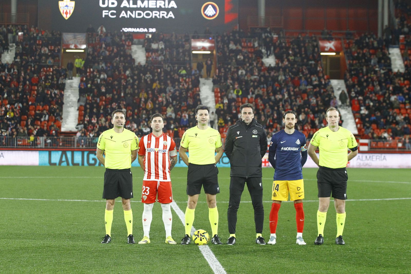 Las imágenes del partido U.D. Almería - F.C. Andorra
