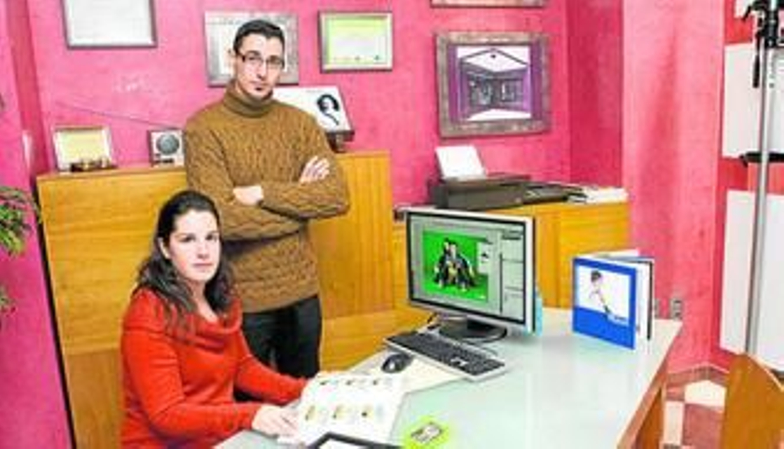 Dimna y Domi, en esta ocasión delante del objetivo, han iniciado una ilusionante etapa profesional.