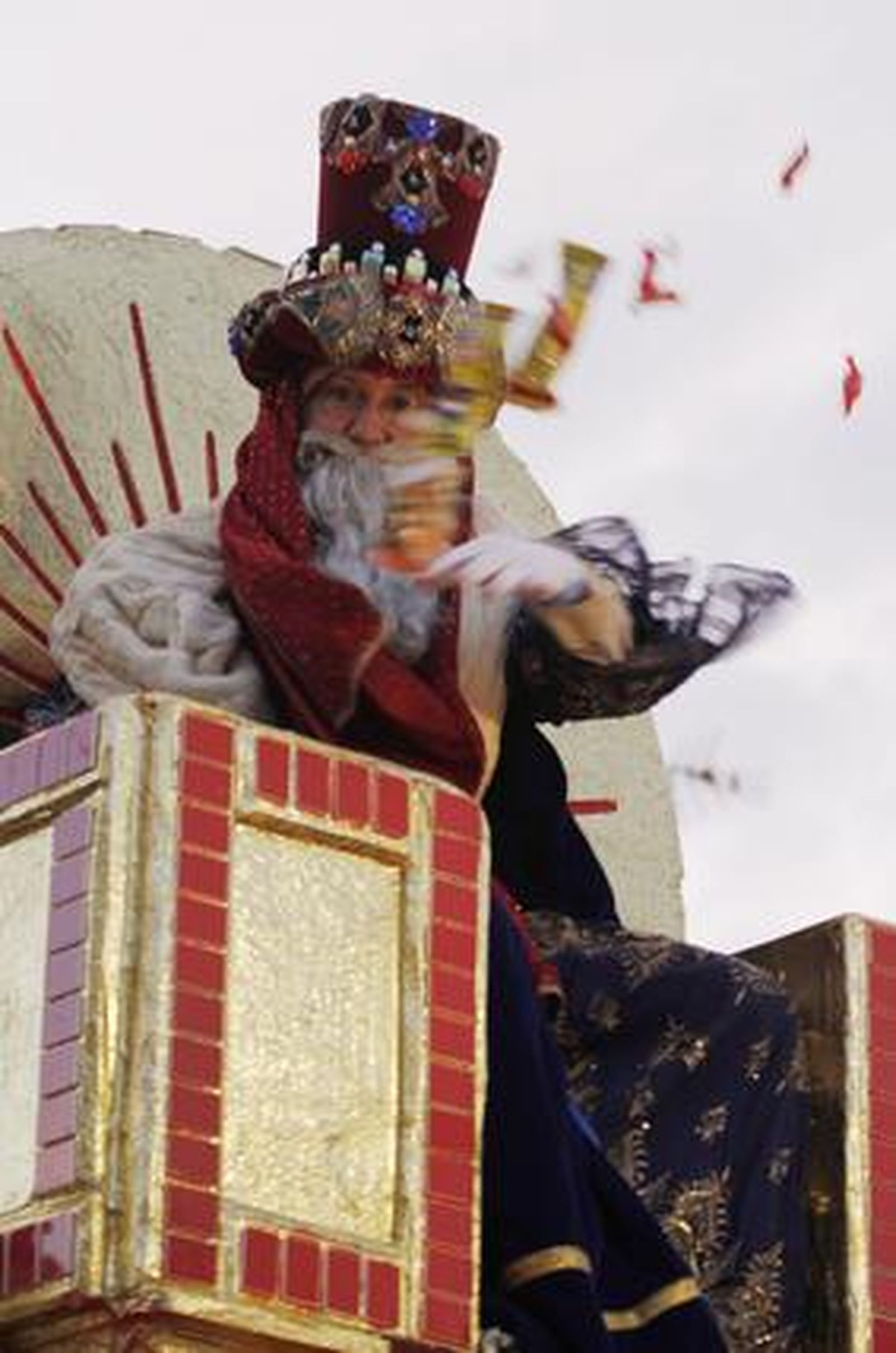 Rey Melchor en la Cabalgata de Dos Hermanas.

Foto: Victroria Hidalgo