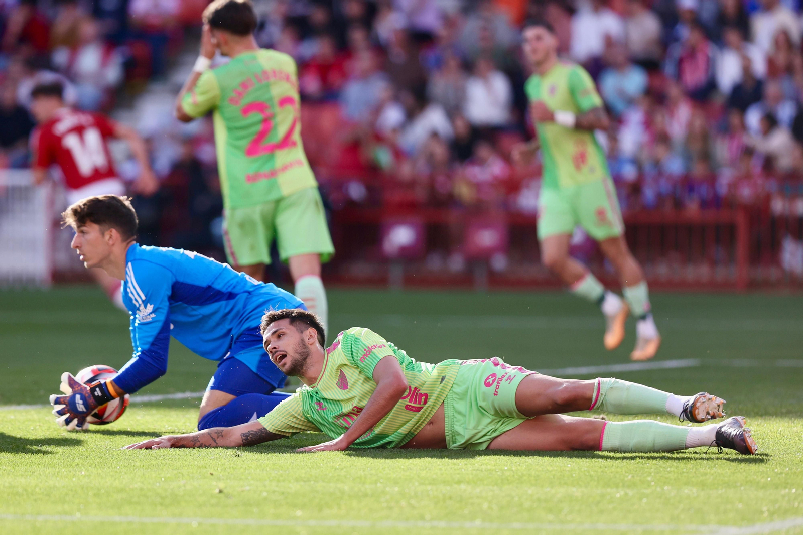 Las fotos del Recreativo Granada - Málaga CF