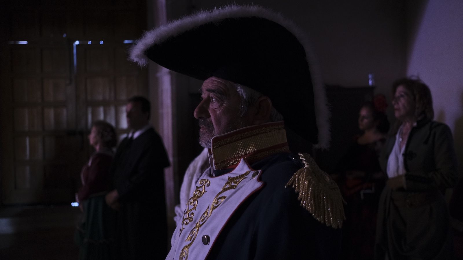 Soldado durante el pregón.