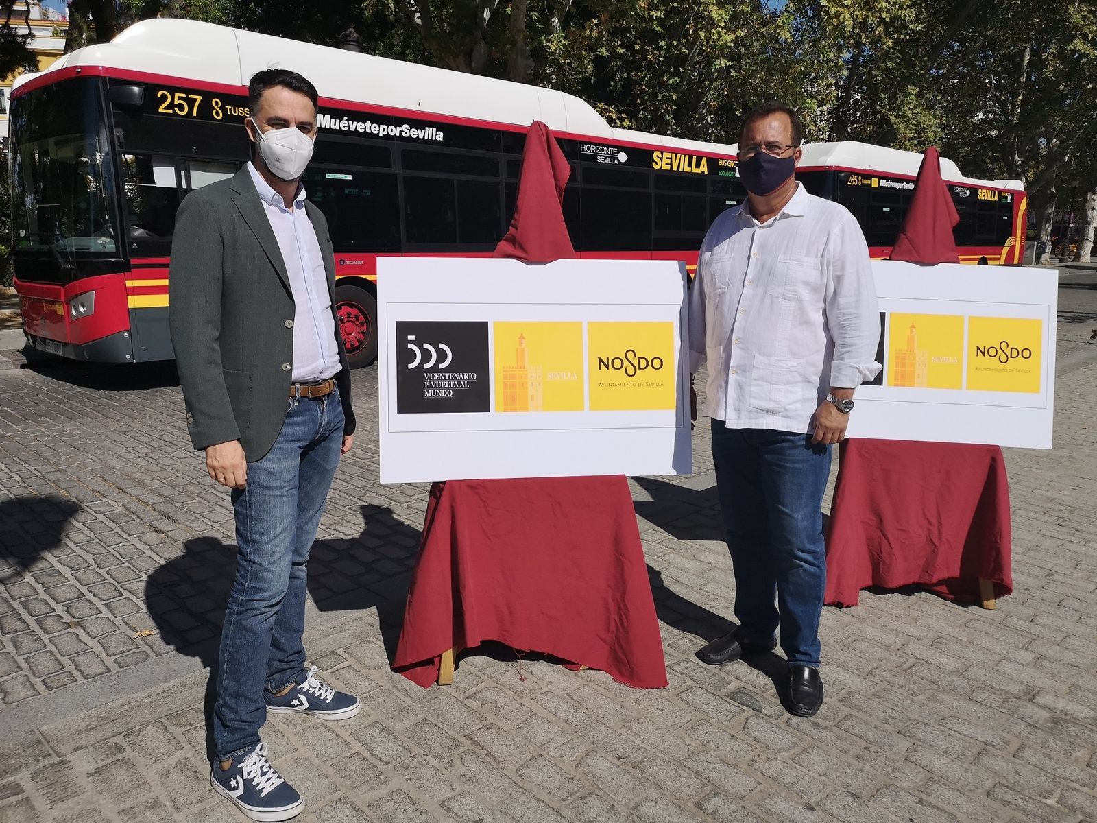 Tussam se suma a la conmemoración del V centenario de la primera vuelta al mundo