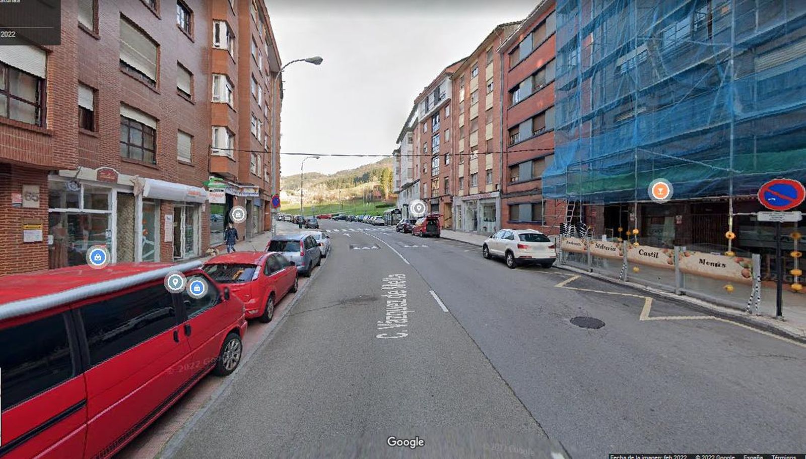 Calle Vázquez de Mella, Oviedo