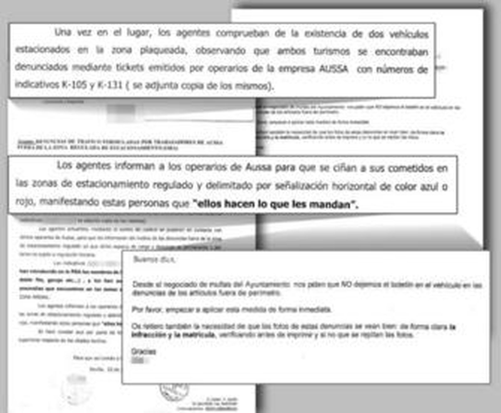 Un informe policial alerta de que Aussa usurpa sus funciones