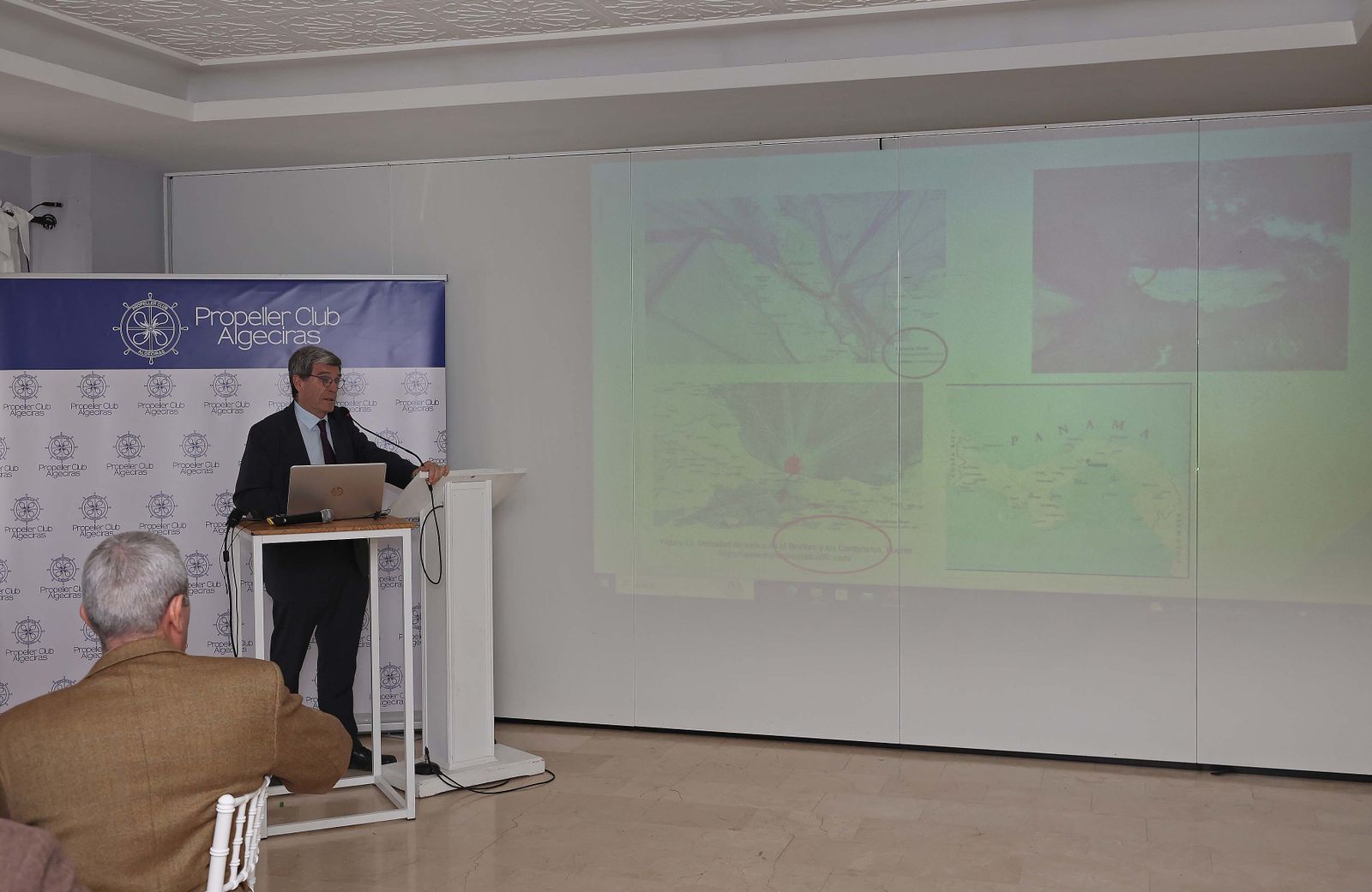 El almuerzo del Propeller Club de Algeciras con Aurelio Martínez, en imágenes