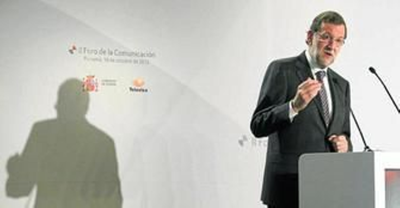 Rajoy interviene en la inauguración del II Foro de la Comunicación en el marco de la Cumbre Iberoamericana de Panamá.