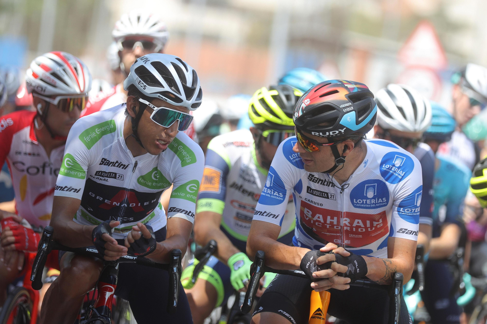 Antequera disfruta de la salida de La Vuelta