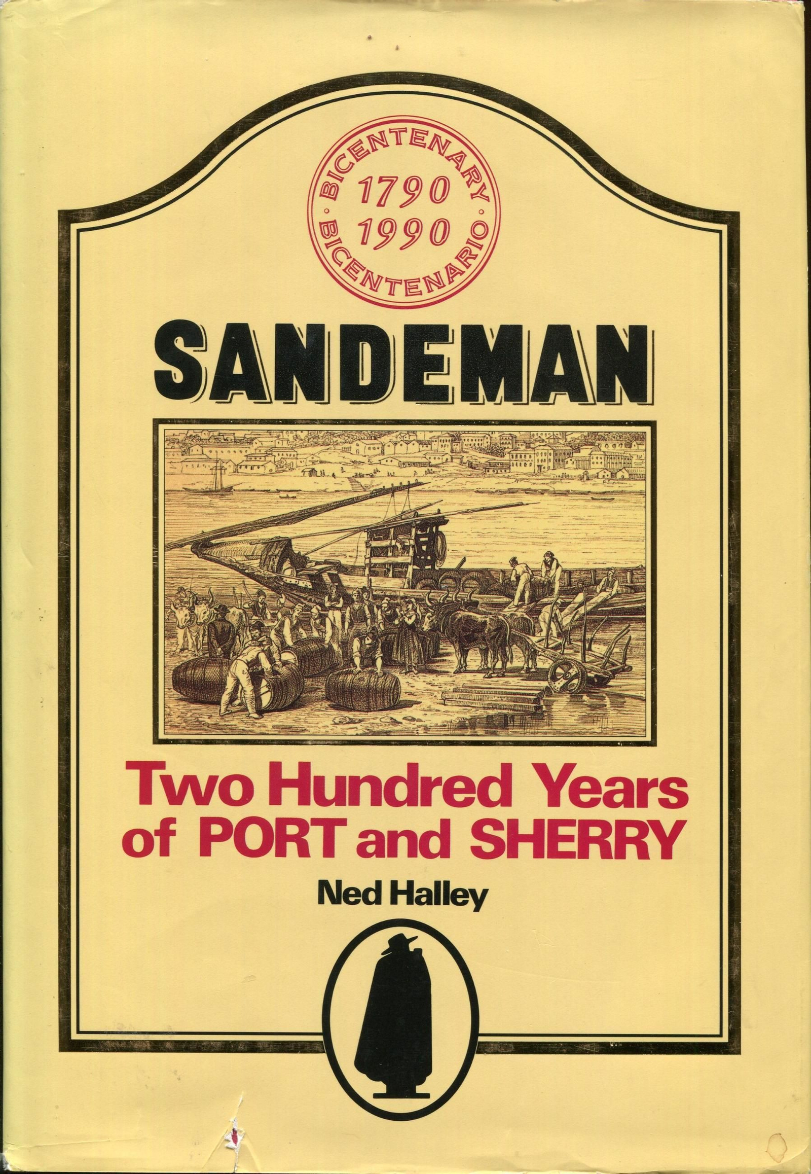 Portada del libro celebrando el doscientos aniversario de Sandeman.