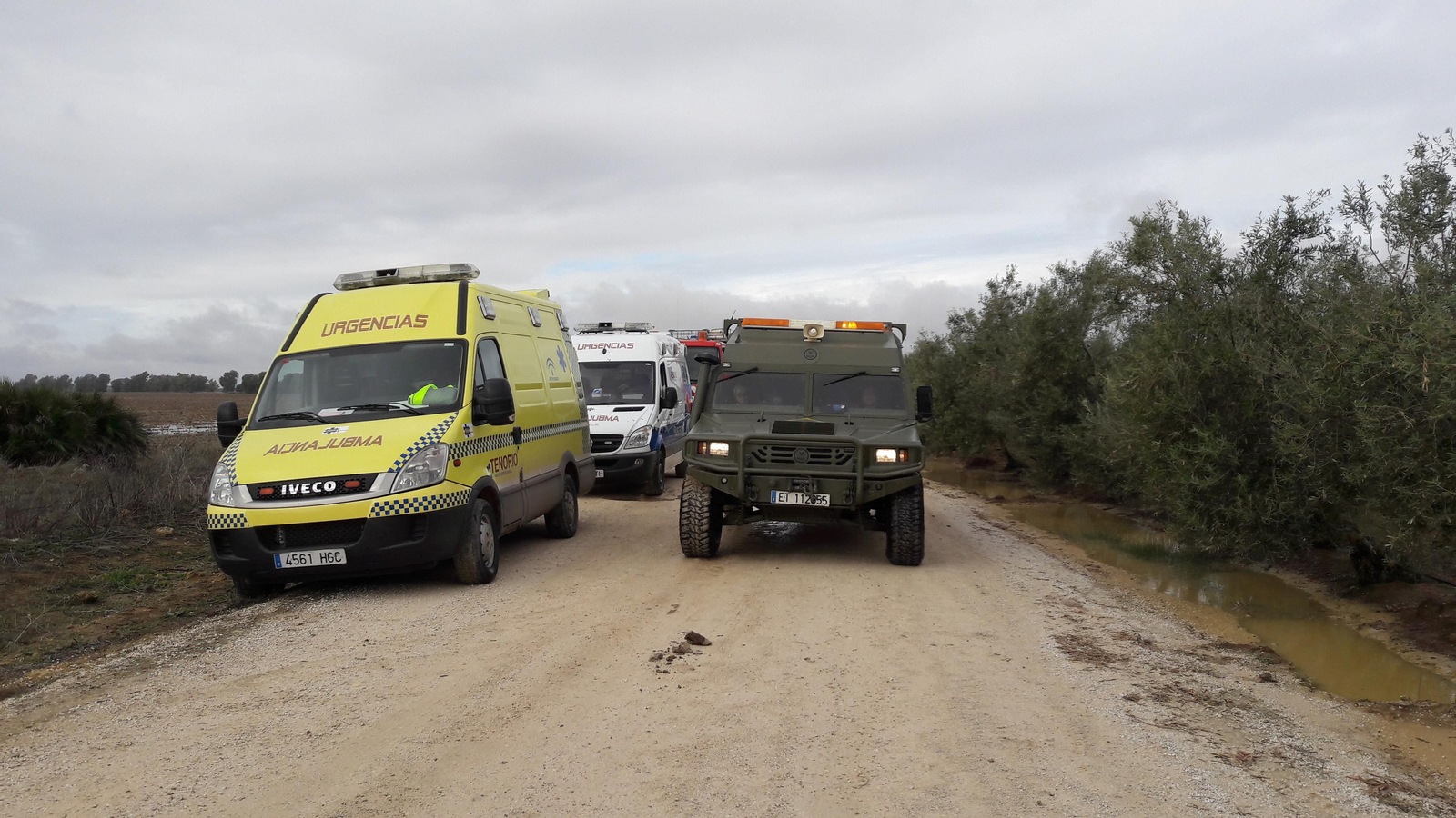 Los servicios de emergencias actúan en la zona