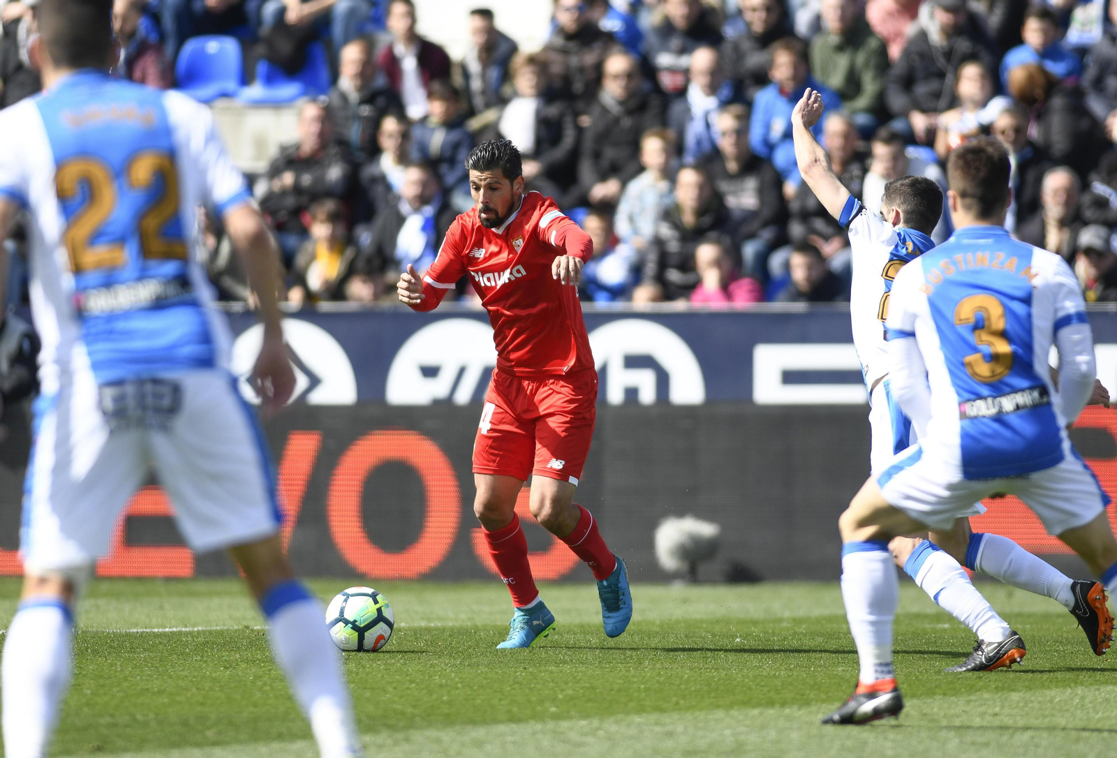 Las imágenes del Leganés-Sevilla