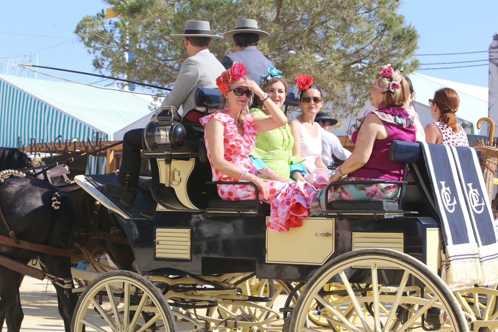 Las imágenes del viernes de Feria