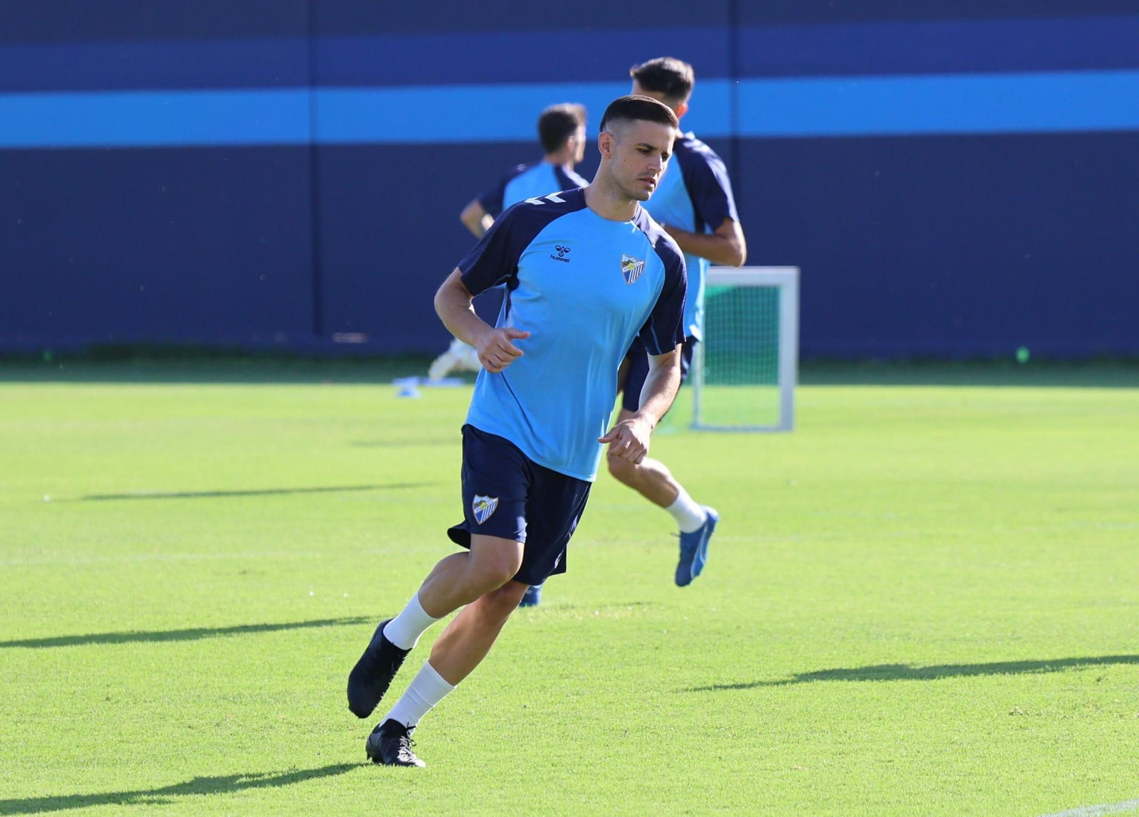 El primer entrenamiento de Roko Baturina y Luismi Sánchez, en fotos