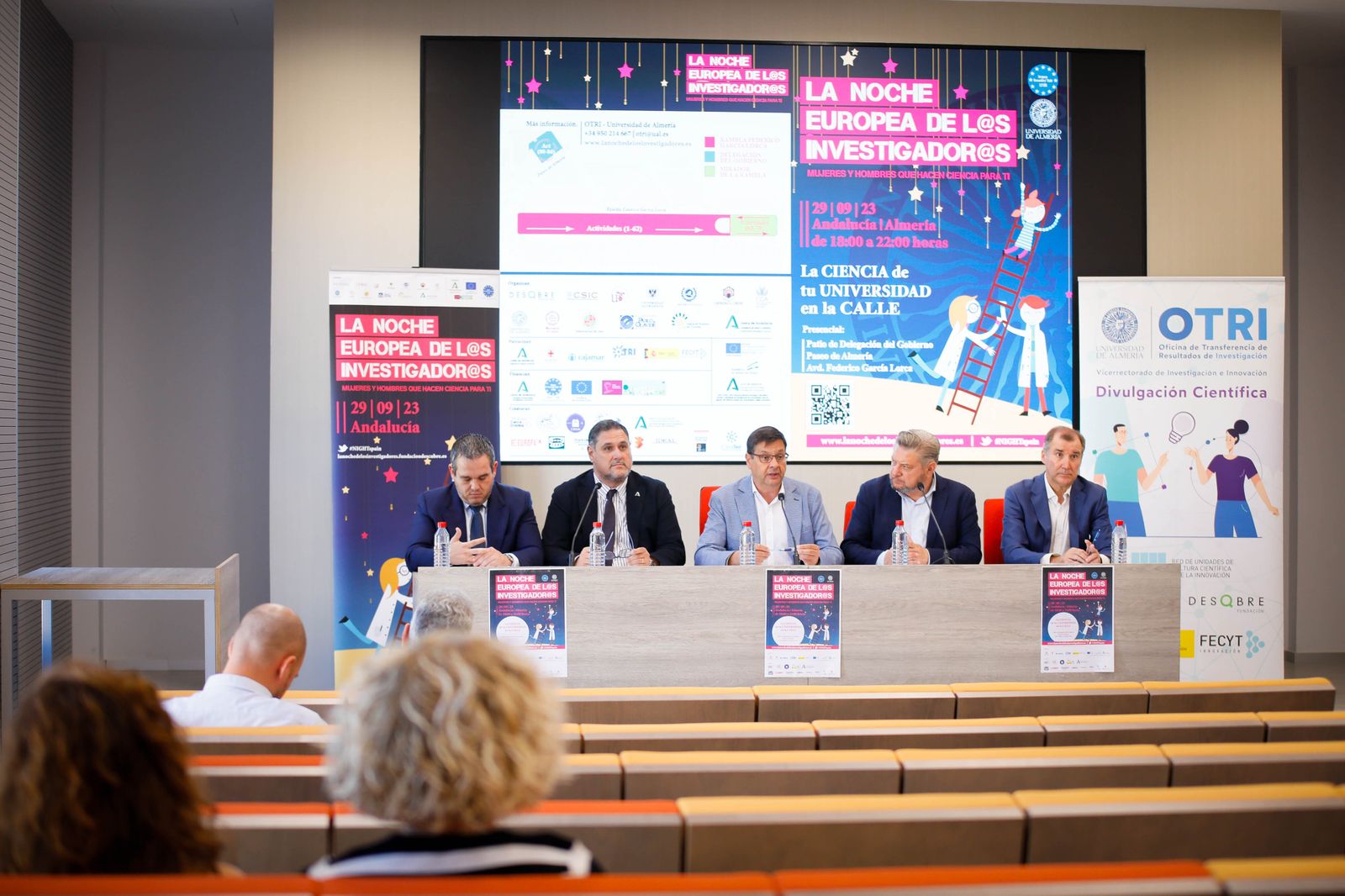 Fotogalería programa la noche europea de l@s investigador@s