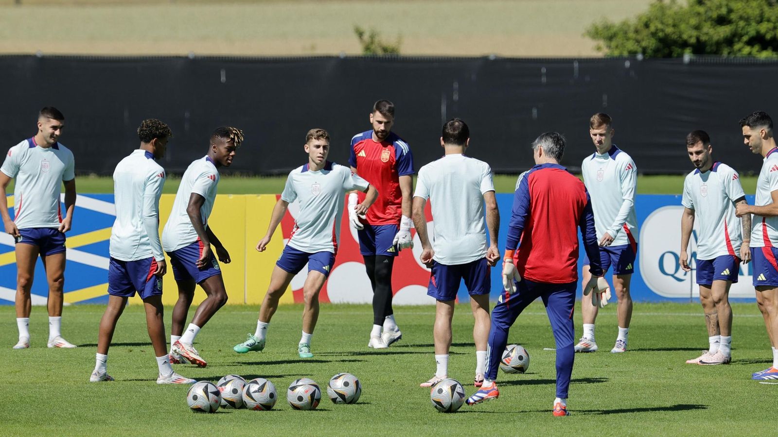 Las fotos de España antes de la semifinal contra Francia