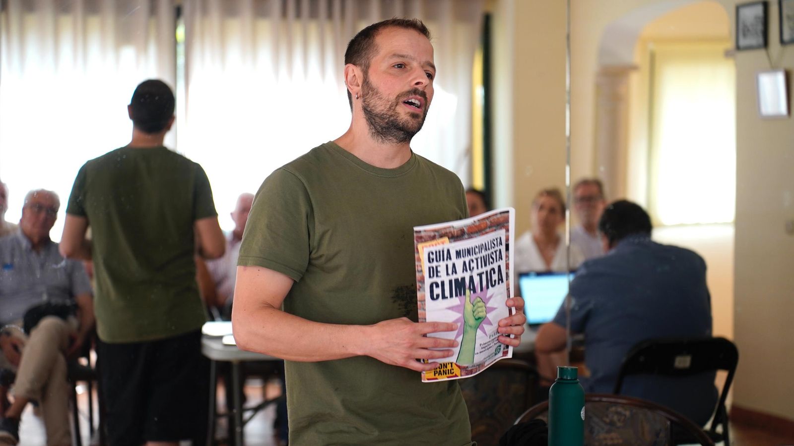 Fotos:  Presentación de la web para informar de los desperfectos de Algeciras en la sede de Fopacsa