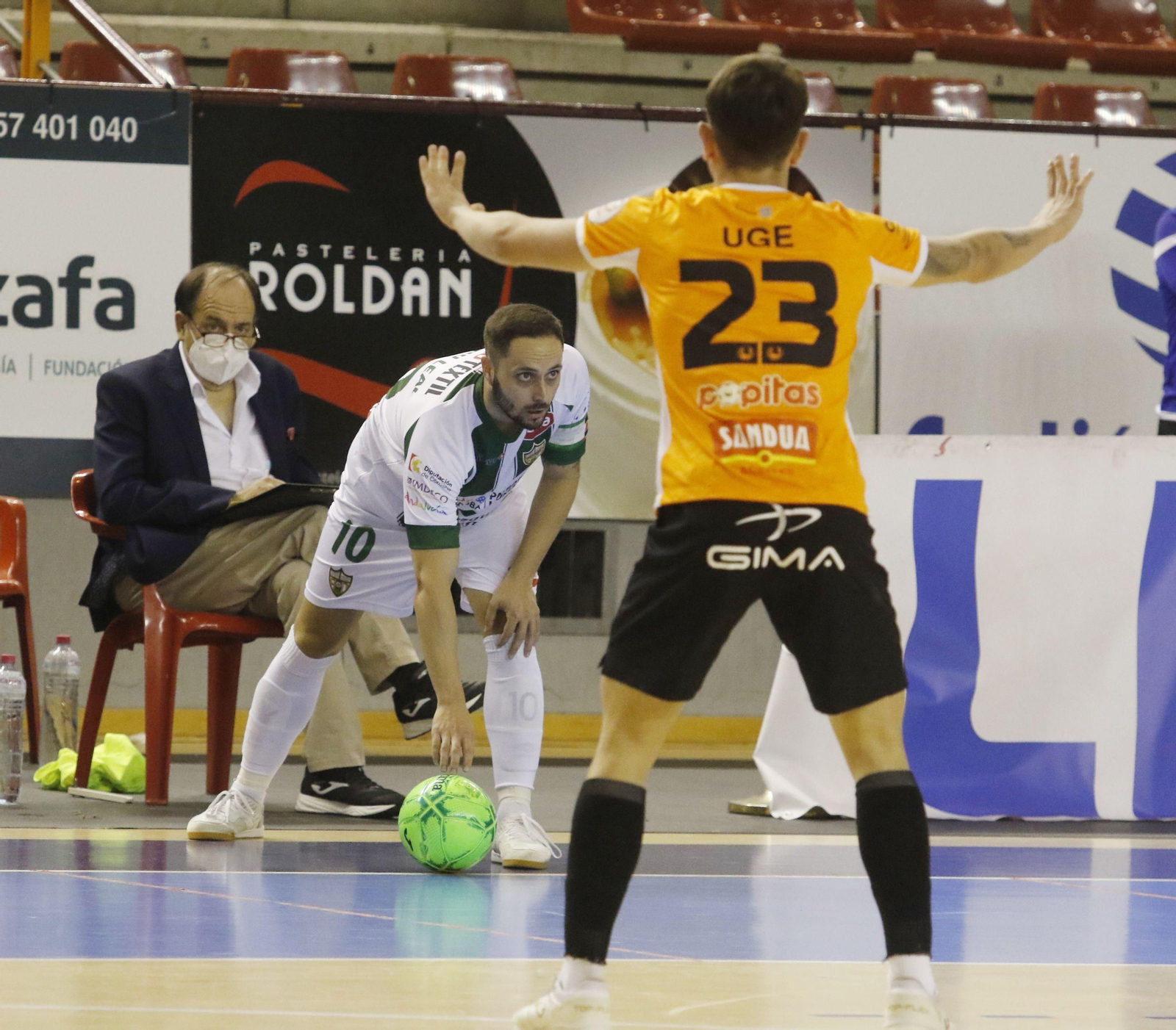 La derrota del Córdoba Futsal ante el Ribera Navarra, en imágenes