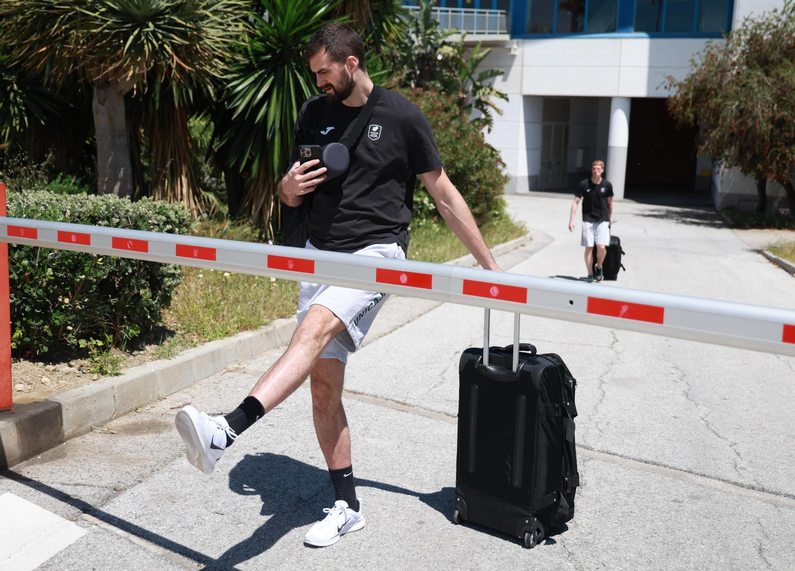 La salida del Unicaja a la Final Four de Atenas, en fotos