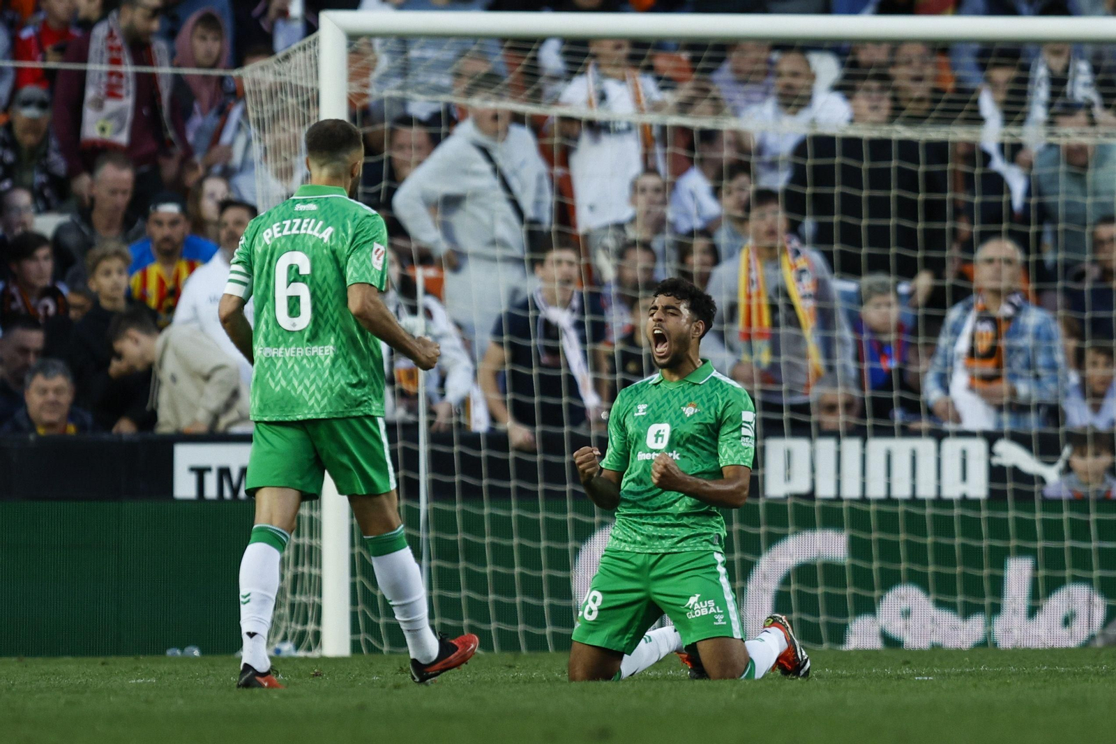 Las fotos del Valencia - Betis