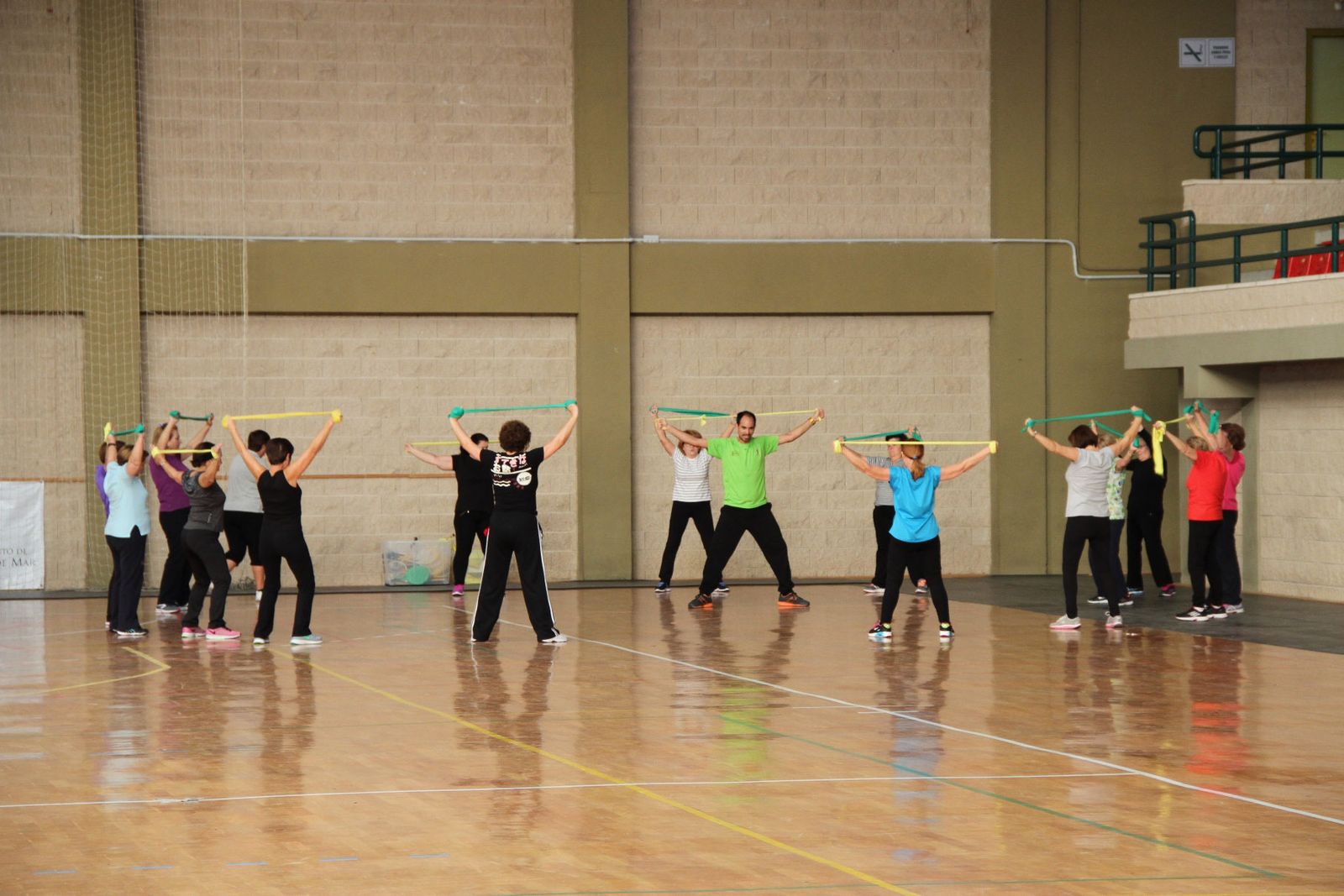 Las actividades físicas y saludables congregan cada año a más vecinos roqueteros.