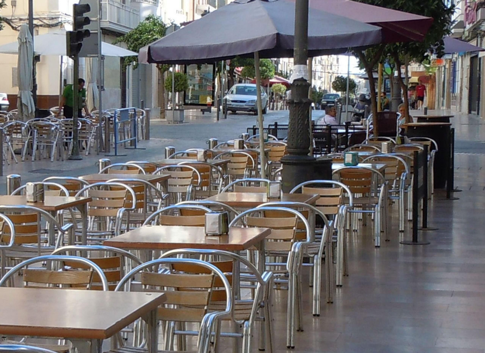 Terrazas en la Matallana.