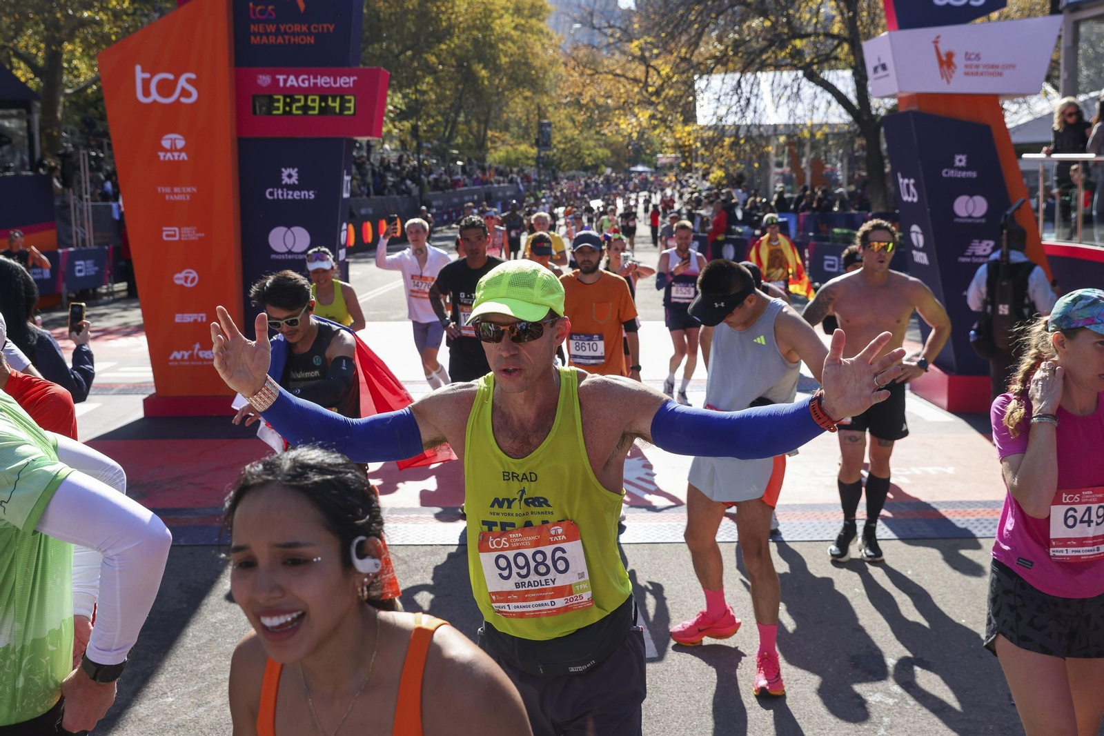 Las fotos del Maratón de Nueva York 2025
