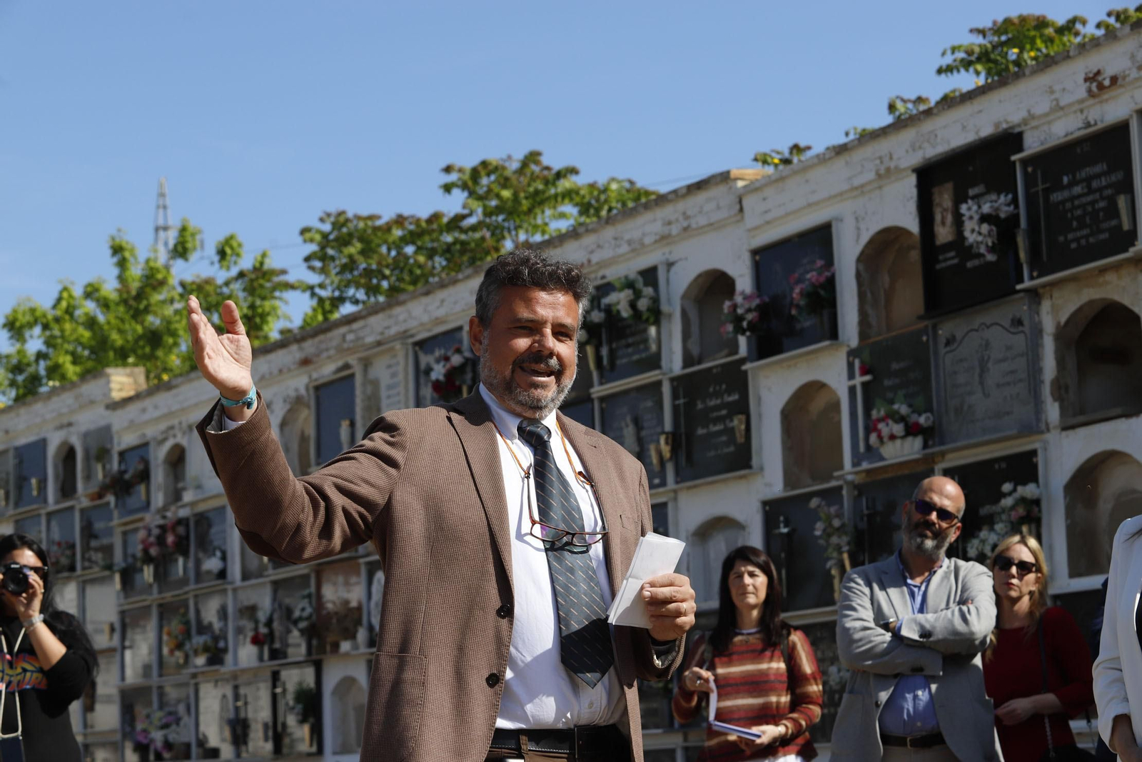El emotivo homenaje a William Martin en imágenes