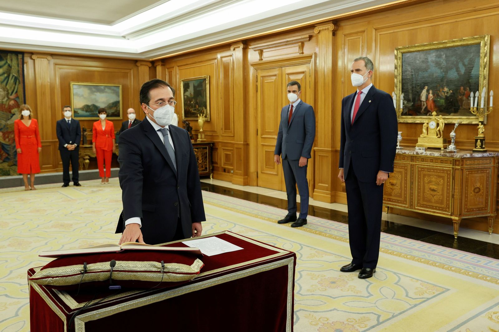 El nuevo ministro de Asuntos Exteriores, Unión Europea y Cooperación, José Manuel Albares