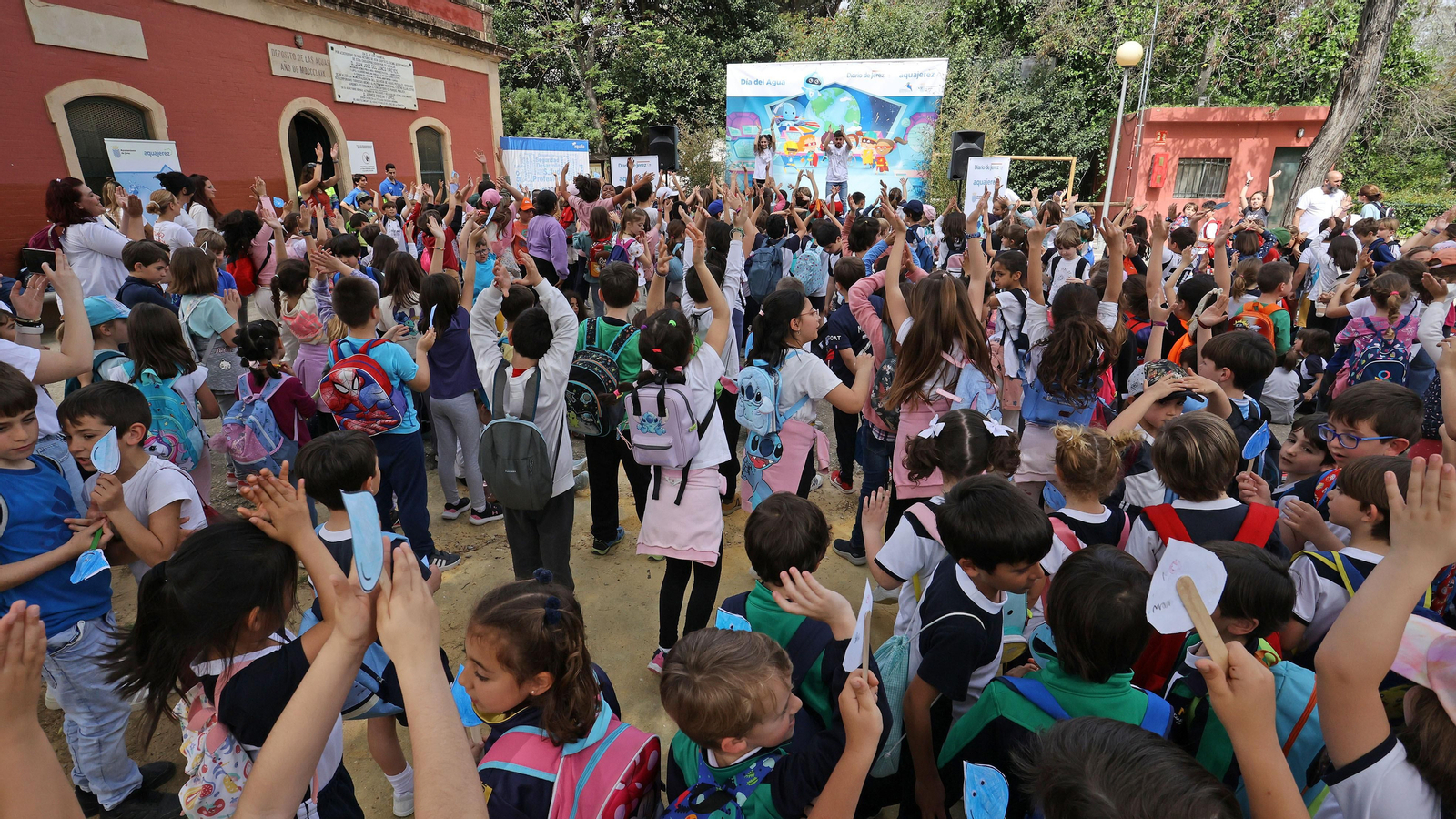 Día Mundial del Agua de Aquajerez y aniversario de Diario de Jerez en el Zoo