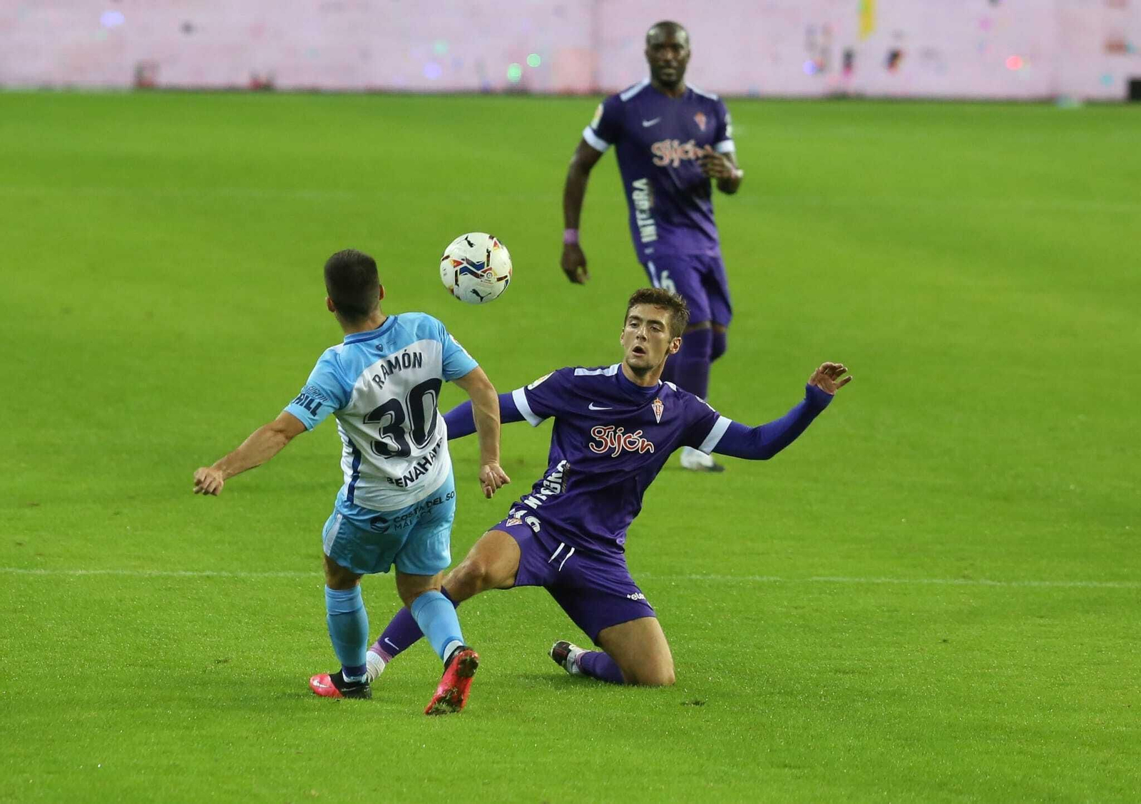 Las fotos del Málaga - Sporting de Gijón