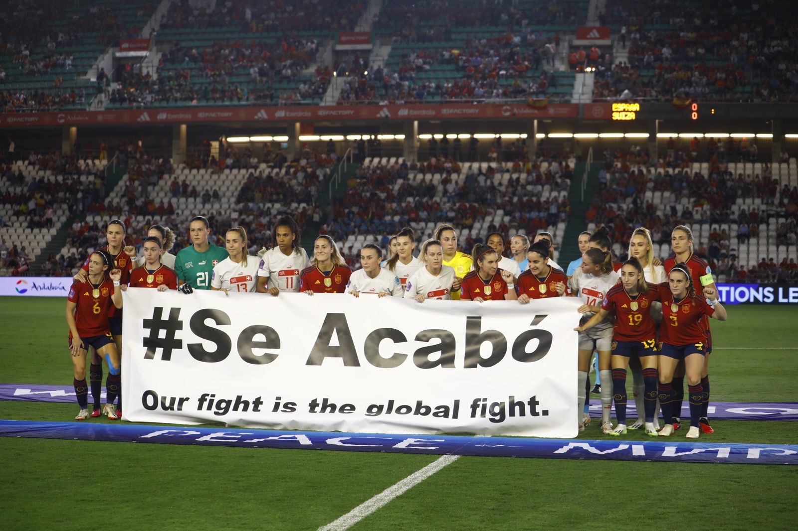 Las mejores fotos de la victoria de España ante Suiza en El Arcángel de Córdoba