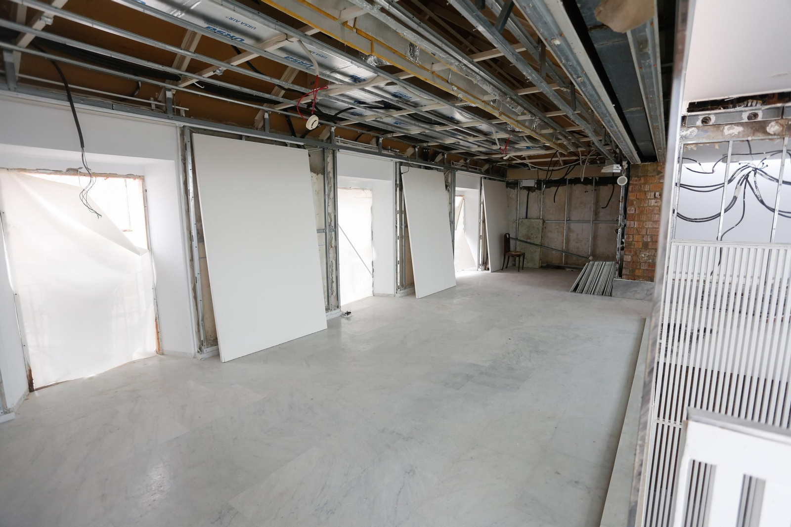 Fotos de la obra del futuro Alejandro Sanz Experience