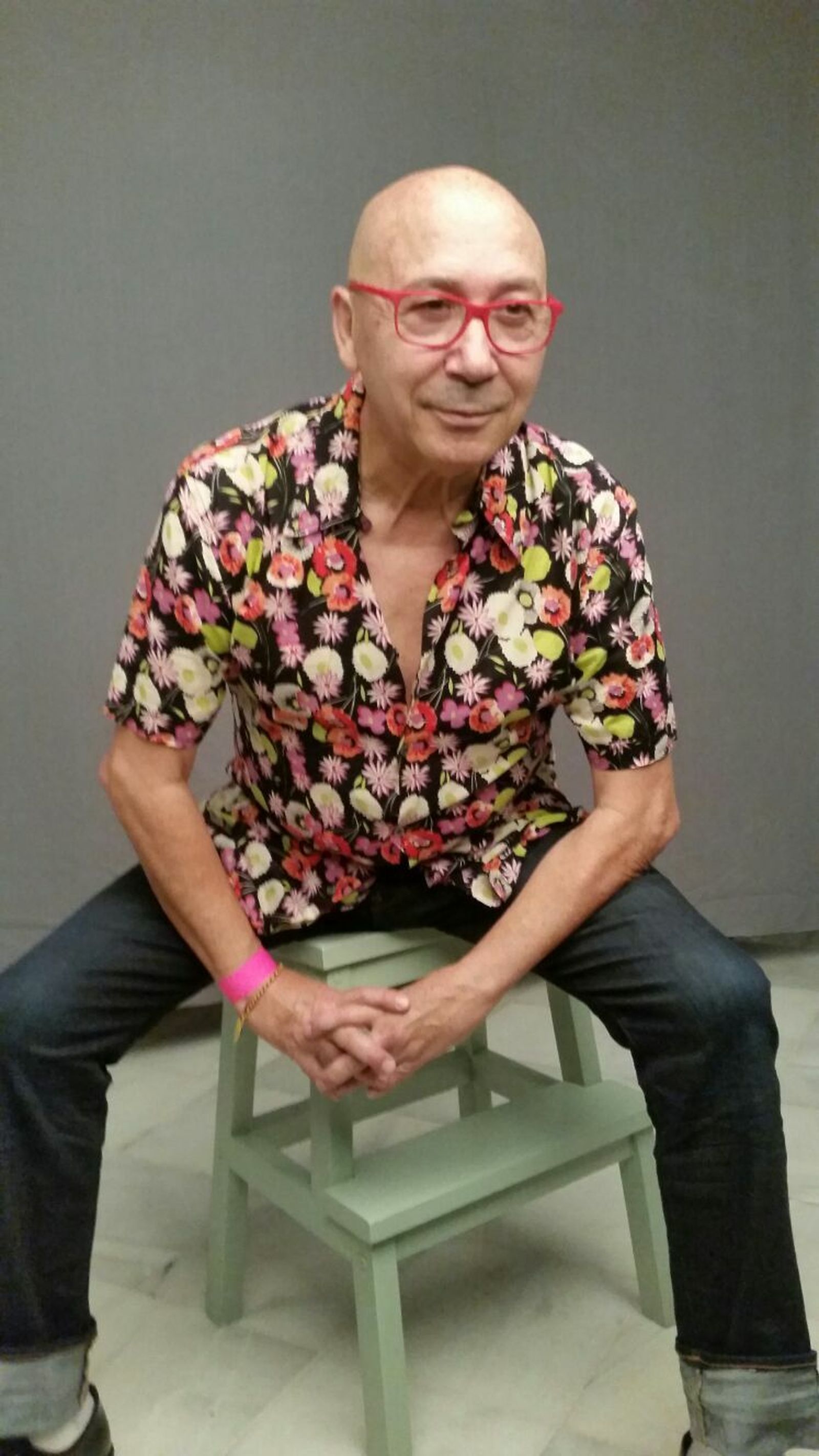 El estilista Manolo Cortés.