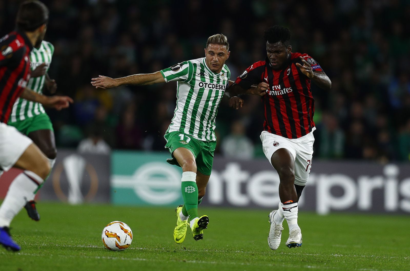 El Betis-Milan, en imágenes