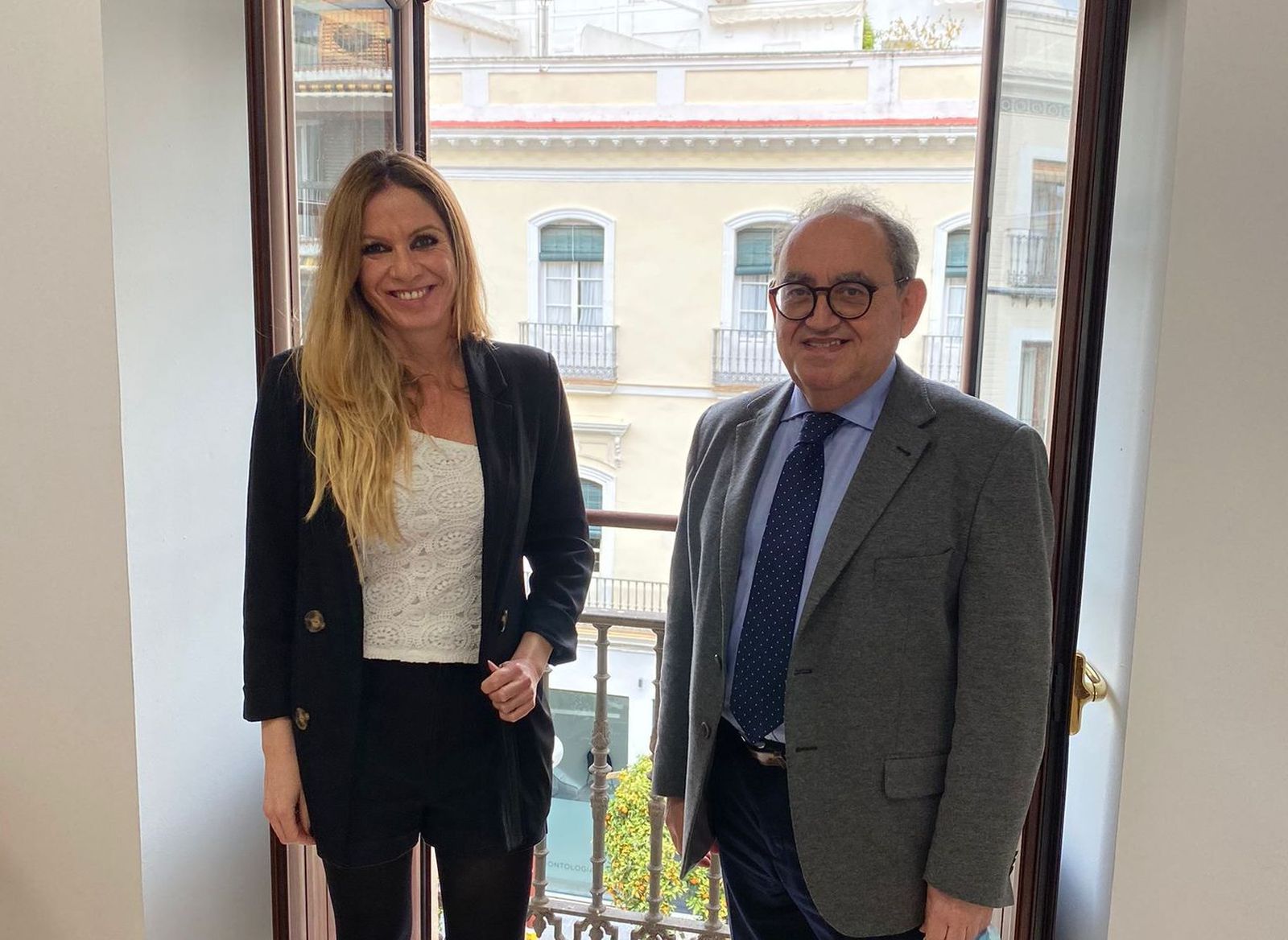 Vanessa Hilinger y Francisco Aranguren