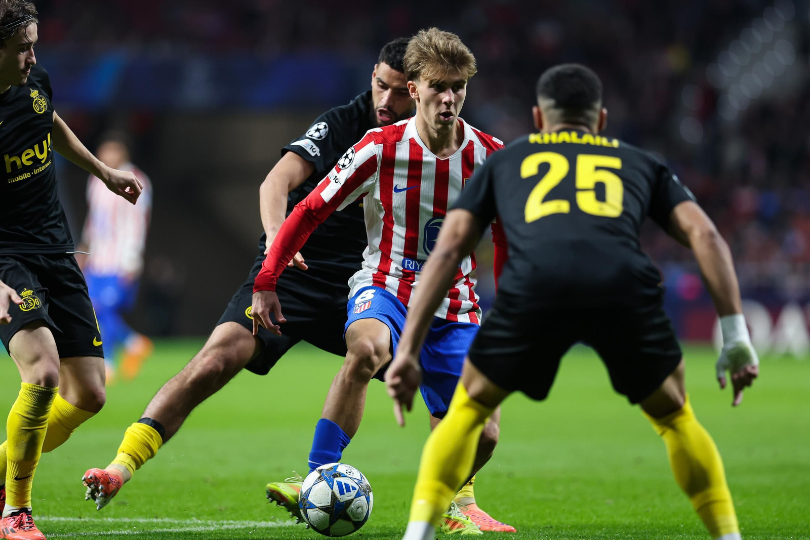 Las imágenes del Atlético de Madrid-Unión Saint-Gilloise