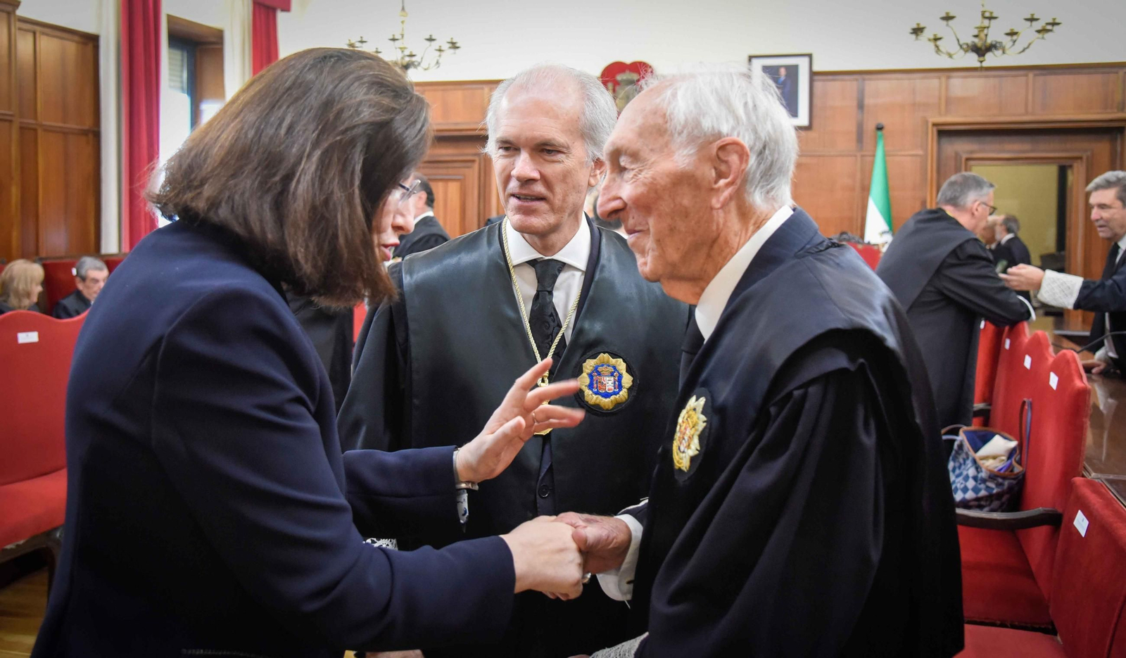 Toma de posesión del presidente de la Audiencia Provincial de Sevilla, Álvaro Martín