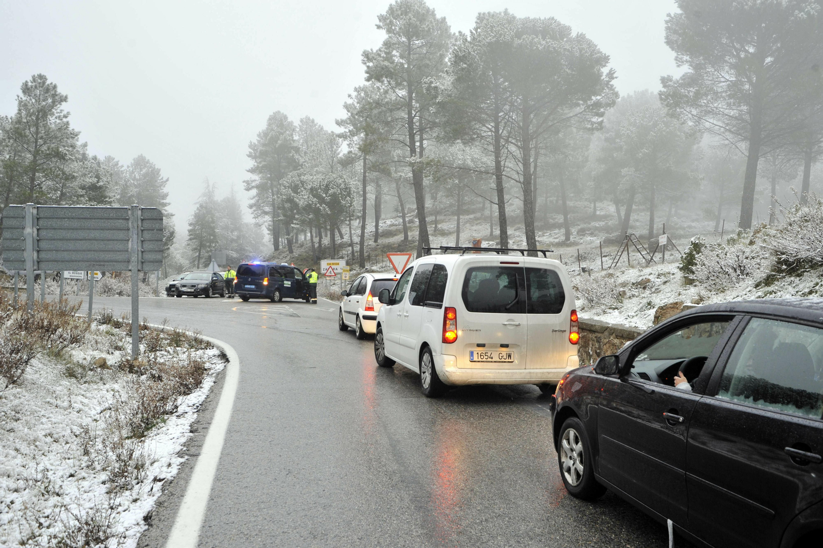 Nieve en Grazalema
