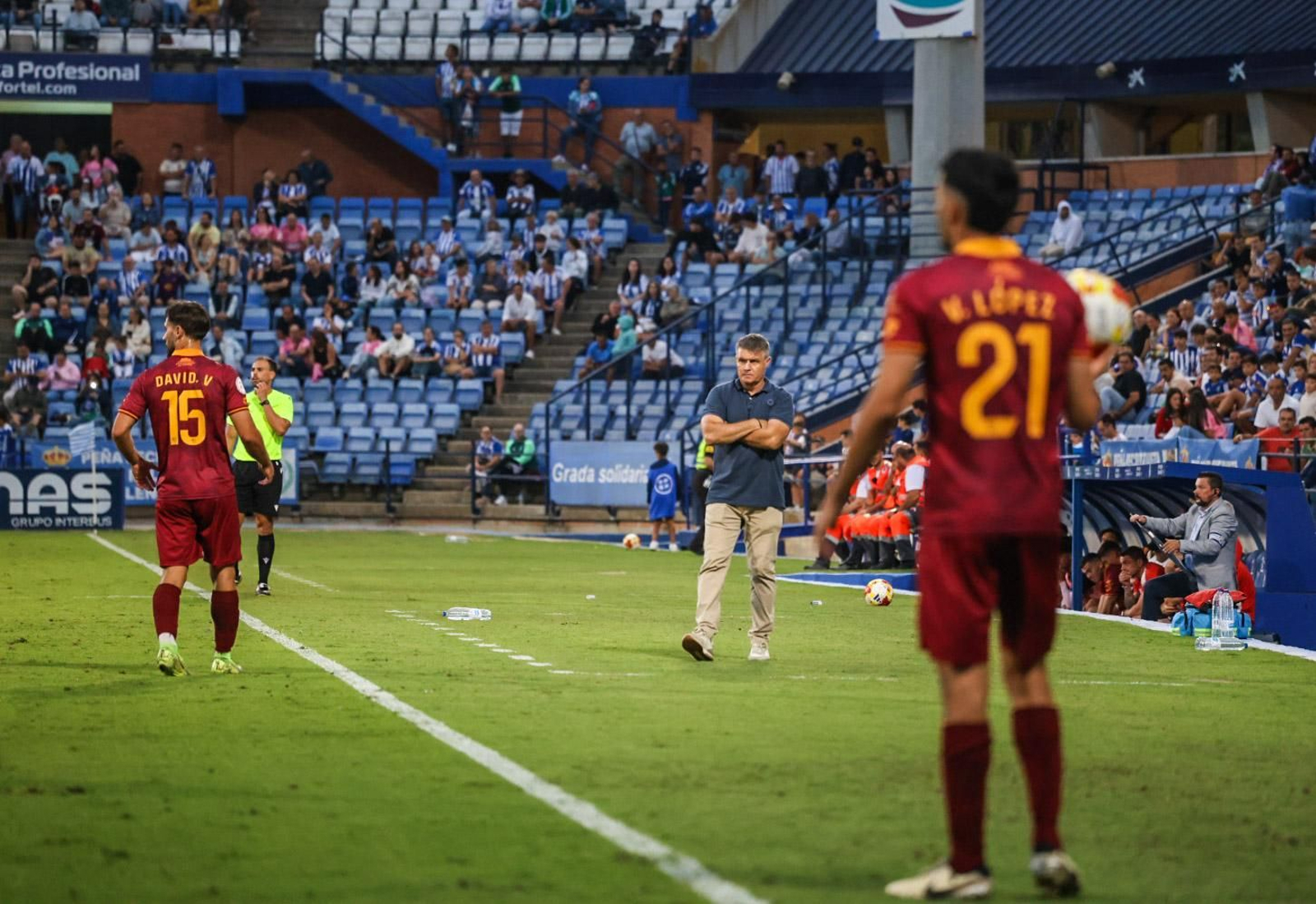 Las mejores imágenes del Recreativo de Huelva- Linares Deportivo