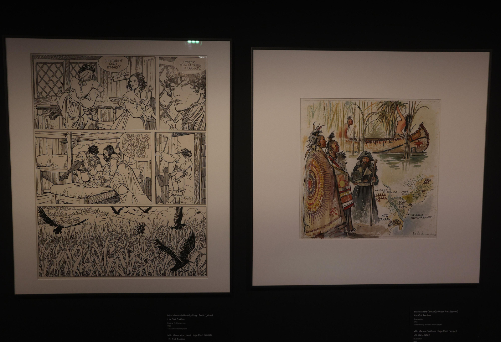 Exposición de comics en Caixa Forum