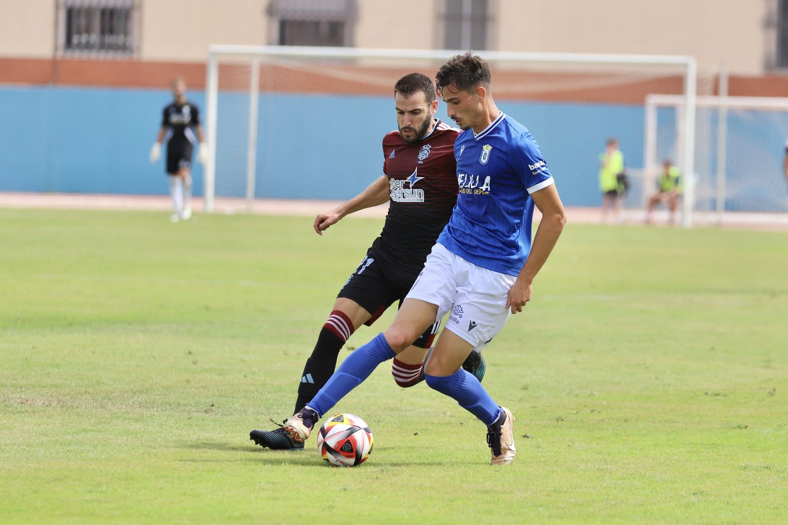 Imágenes del partido entre la UD Melilla y el Recreativo de Huelva