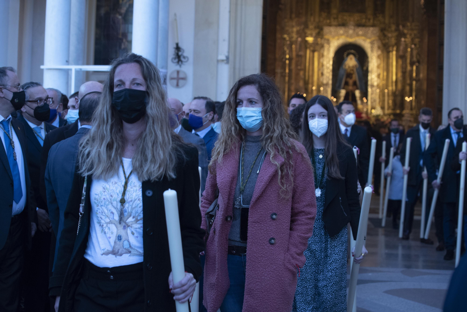 El Vía Crucis de Nuestro Padre Jesús de la Sentencia, en imágenes