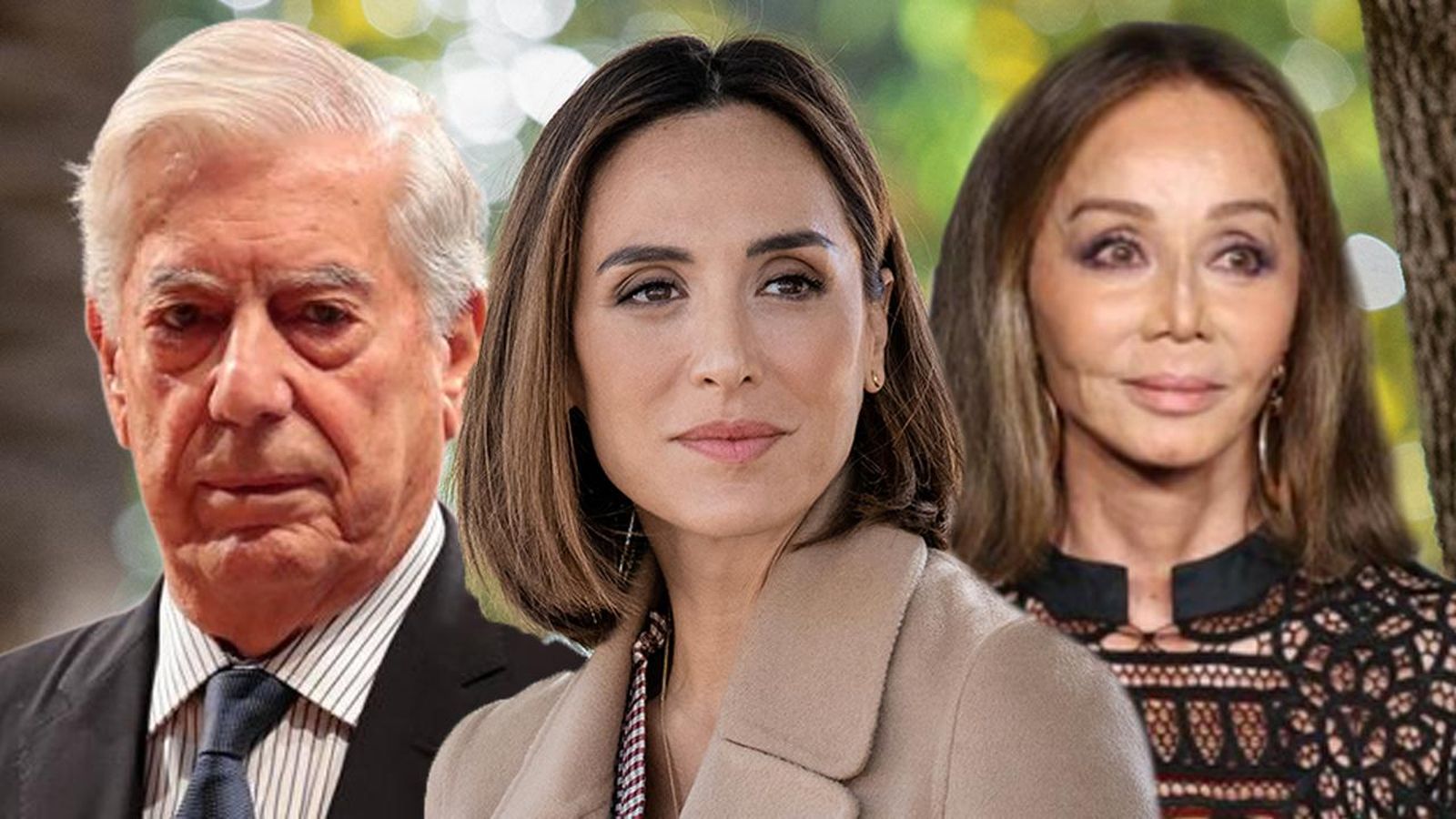 Mario Vargas Llosa, Tamara Falcó e Isabel Preysler